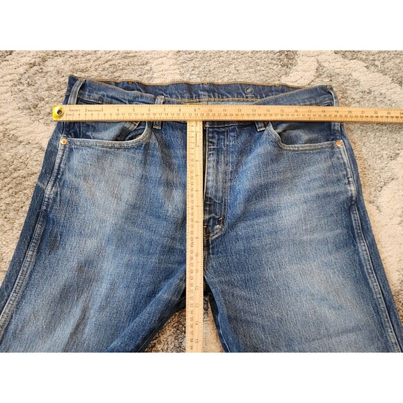 Levi's Relaxed Straight Leg Jeans Men's Size 40x29 Blue Denim High Rise Loose - Picture 3 of 10